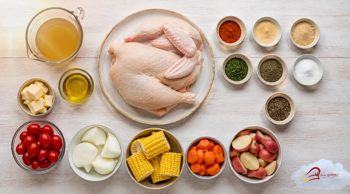 recipe ingredients for campfire chicken from cracker barrel