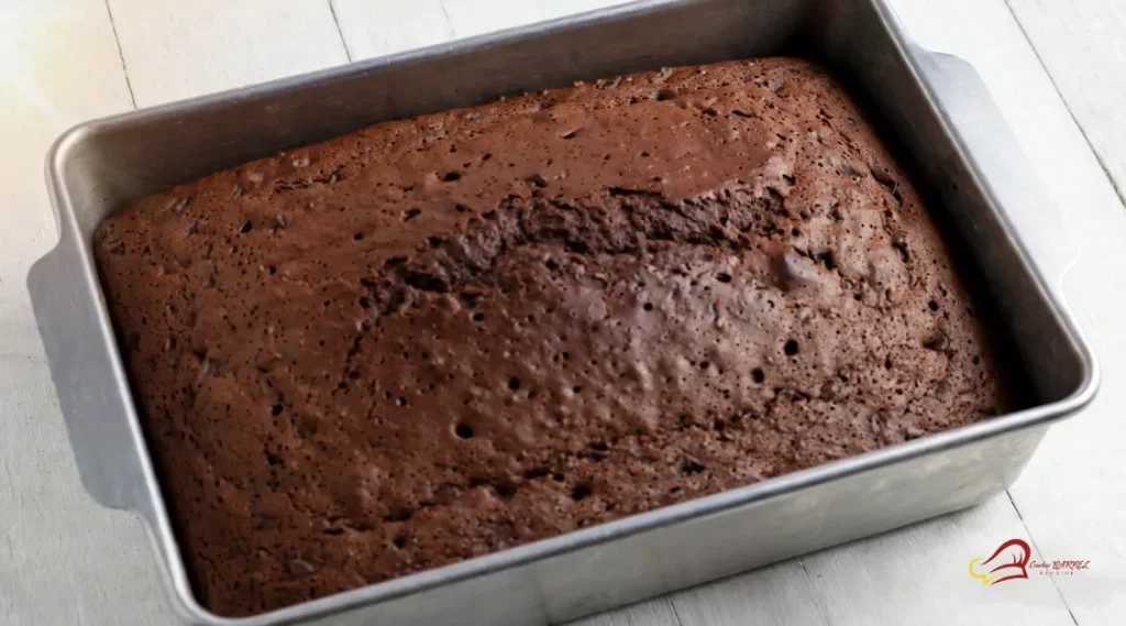 Baking the  batter